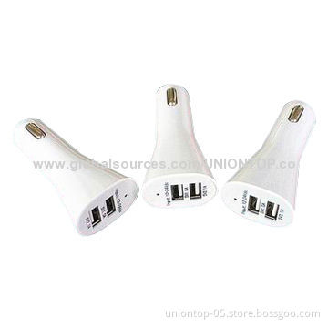 5, 1/5V, 2.1A Dual USB Car Charger